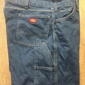 Dickies Men's Dark Blue Relaxed Jeans